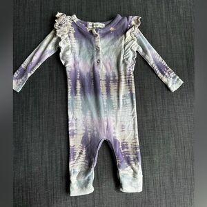 Super Soft Tie-Dye Baby Romper